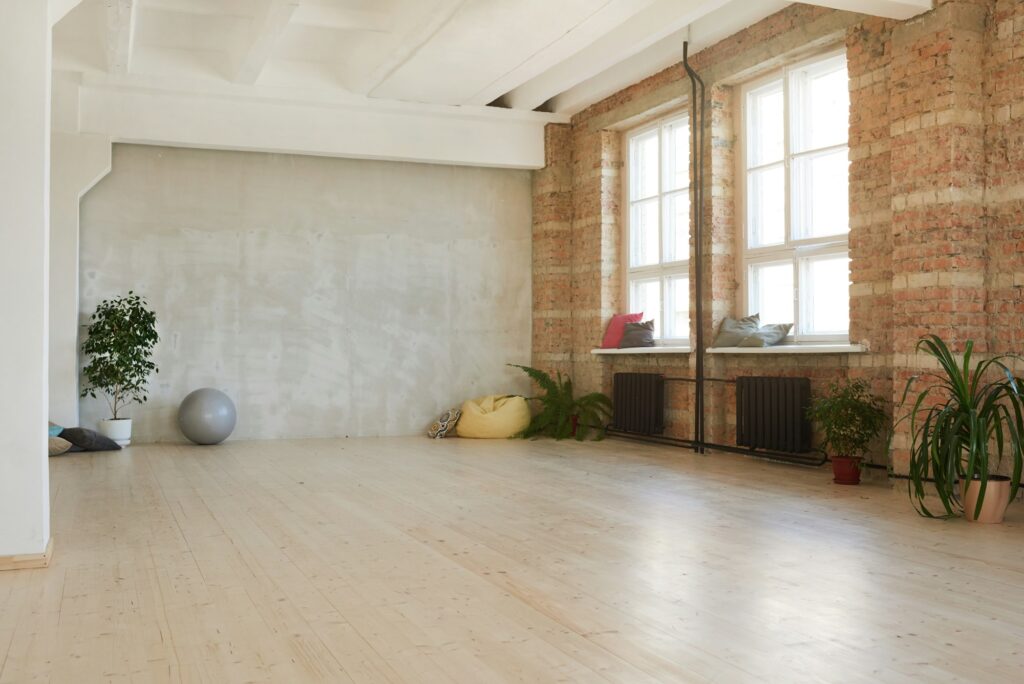 Dance studio in health club